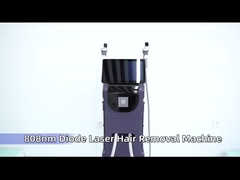Macchina indolore del soprano di lunghezza d'onda di depilazione tripla verticale del laser a diodi