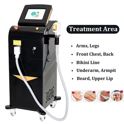 3500W 808nm Diode Laser Hair Removal Beauty Machine Permanent 3 Wavelength