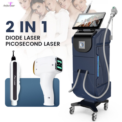 FDA 5 milioni di colpi 808nm diodo laser depilazione Picosecond Skin Pigmentation Removal Machine