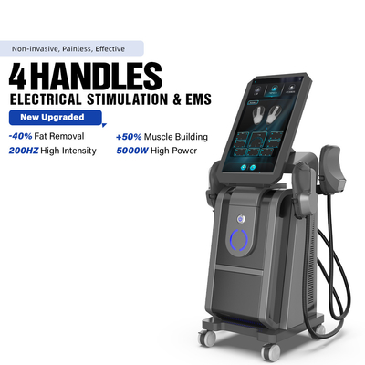 14 Tesla Ems Magnetic Stimulator Muscle Increase Building Pelvic Floor Chair Beauty Machine con 2 alimentatori